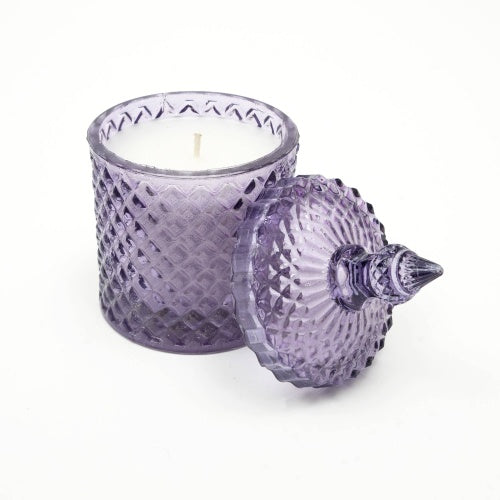 Close-up of the Plush Radiance Scented Wax Candle&