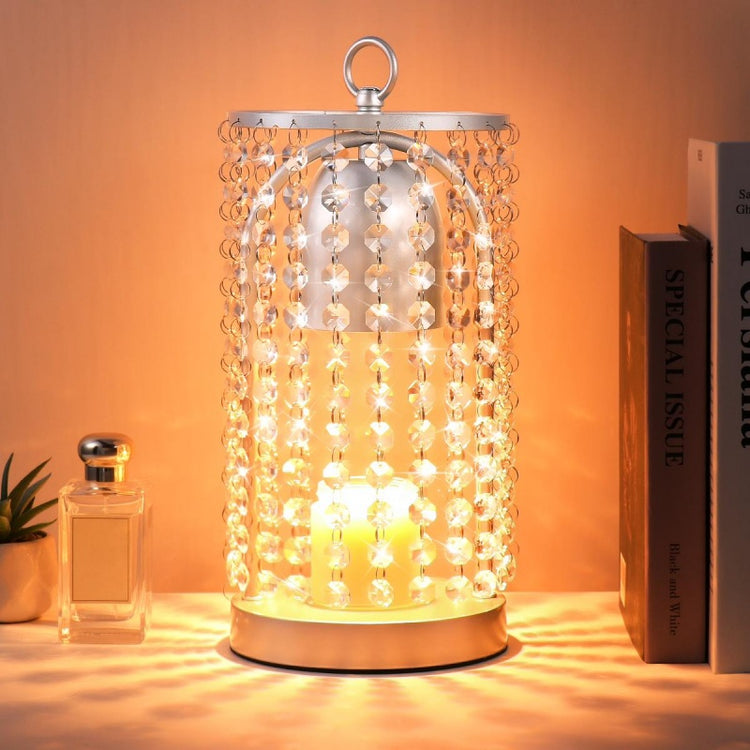 Modern Bedroom Home Candle Wax Melting Lamp With Timer Dimmer by null