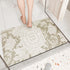 Non-slip backing of the Napa Skin Super Absorbent Bath Mat providing safety and stability in wet areas.