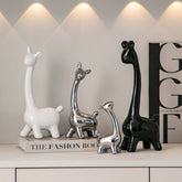 Deer Home Ornament Ceramic Decorative Ornaments - High-quality ceramic decorative ornament featuring sleek design, perfect for contemporary home aesthetics.