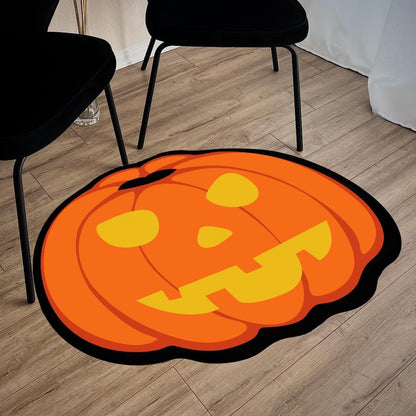 Halloween Theme Carpet Cashmere Floor Mat Non-slip