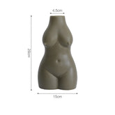 Personalized Dried Flower Ceramic Decorative Vase as a stylish centerpiece on a dining table with dried floral arrangements.