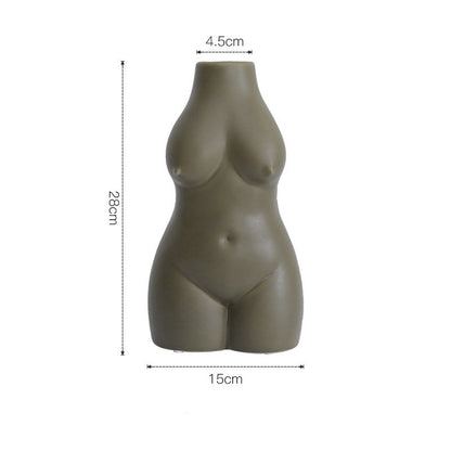 Personalized Dried Flower Ceramic Decorative Vase