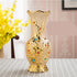 Ceramic Vase Electroplating Gold European Style Home Living Room Decoration - Versatile and elegant accent piece.