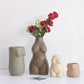 Personalized Dried Flower Ceramic Decorative Vase showcasing dried flowers with elegant design.