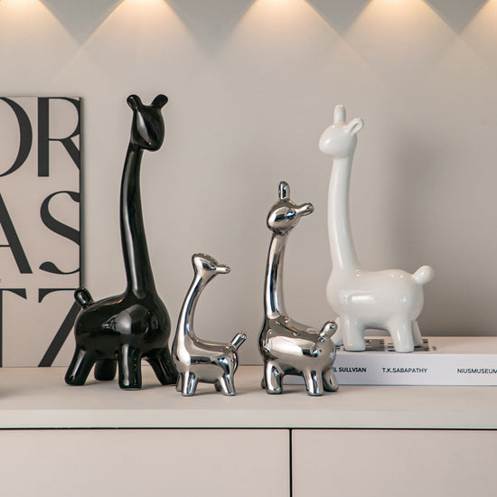 Deer Home Ornament Ceramic Decorative Ornaments by null