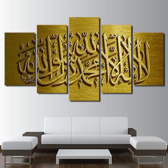 Canvas wall art picture home decoration 5 pieces - Cozy and inviting artwork to enhance any room in your home.