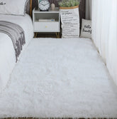 Soft plush carpet floor mat showcasing vibrant colors and a cozy design, perfect for home decor.