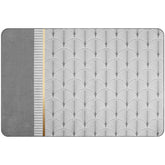 Close-up of the Living Room Coffee Table Non-slip Carpet Floor Mat, highlighting its high-quality polyester fabric.