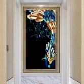 Beautiful Home Wall Art Living Room Decoration Poster that captures the essence of nature with peacock artwork.