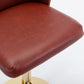 Stylish A&A Furniture Swivel Barstools featuring adjustable height, made with durable PU leather for comfort and chic design in contemporary settings.