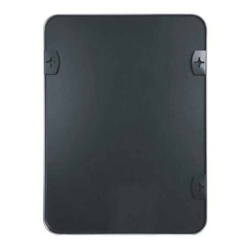 24x36 Inch Silver Metal Framed Rectangular Bathrrom Mirror For Wall