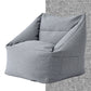 Bedroom Lazy Sofa Leisure Chair in mint green color, perfect for lounging and cozy spaces.