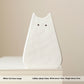 Simple Cute Cat Style Ceramic Vase showcasing a sleek black cat design, ideal for adding charm to any room.