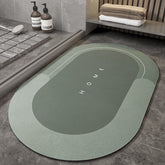 Chic Napa Skin Bath Mat - Quick drying, super absorbent rug ideal for home use with contemporary design.