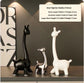 Deer Home Ornament Ceramic Decorative Ornaments in modern home decor, highlighting their sophisticated appeal.