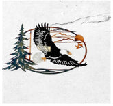 Full view of Home Decor Mallard Alloy Wall Art ready for display, showcasing its lightweight yet sturdy design for easy wall mounting.