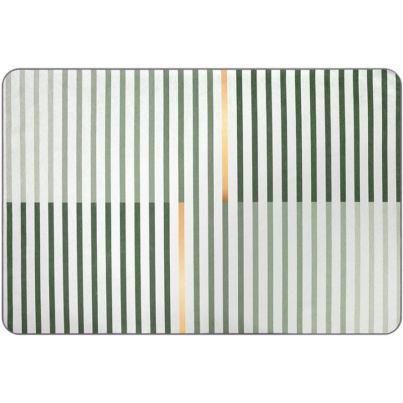 Large Living Room Coffee Table Non-slip Carpet Floor Mat enhancing contemporary interior decor.