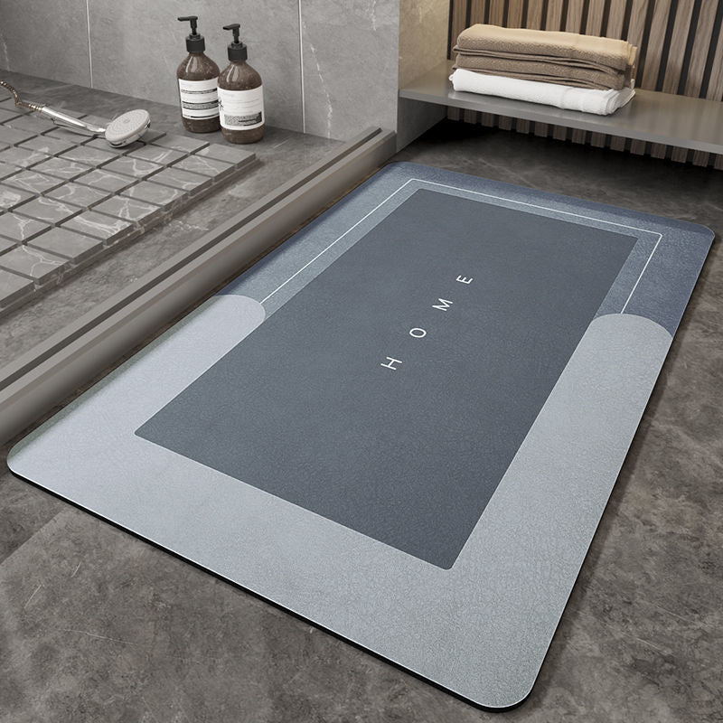 Close-up of the Napa Skin Super Absorbent Bath Mat showing its superior absorbent material and stylish design, an essential kitchen mat.