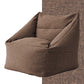 Versatile Bedroom Lazy Sofa Leisure Chair with a soft fabric finish, suitable for any leisure space.