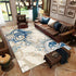 Living Room Carpet Full Bedroom Carpet Modern Minimalist Rug Floor Mat by null