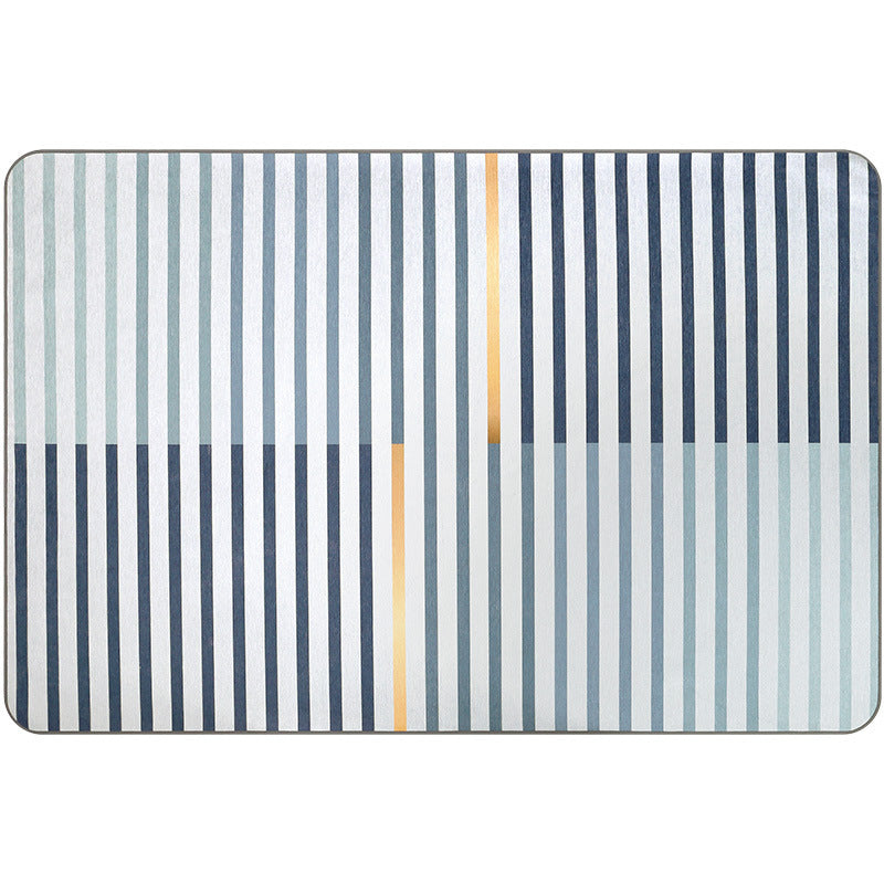 Durable Living Room Coffee Table Non-slip Carpet Floor Mat featuring a non-slip backing for safety.