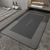 Different colors of the Napa Skin Super Absorbent Bath Mat displayed, showcasing versatility and style for any home setting.