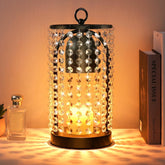 Elegant Modern Bedroom Home Candle Wax Melting Lamp With Timer Dimmer with vibrant candle colors melting.
