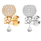 Close-up of the Creative Wall Lamp Bedroom Bedside Lamp featuring premium crystal material and stylish color options.