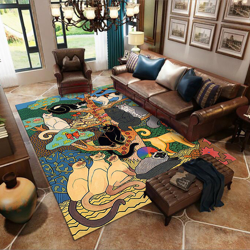 Living Room Carpet Full Bedroom Carpet Modern Minimalist Rug Floor Mat highlighting a cozy atmosphere with its stylish design.