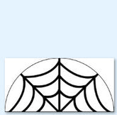 Close-up of Halloween Theme Carpet Cashmere Floor Mat featuring non-slip backing for safety in high traffic areas.