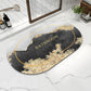 Stylish Napa Skin Super Absorbent Bath Mat with a chic look, highlighting its oil-proof and highly functional qualities.