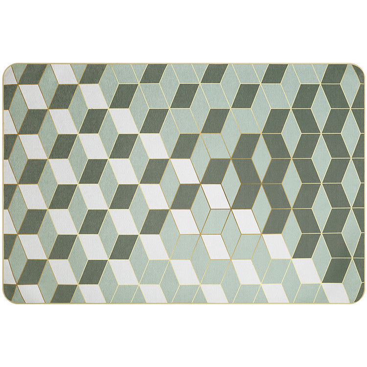 Living Room Coffee Table Non-slip Carpet Floor Mat in stylish design and vibrant colors.