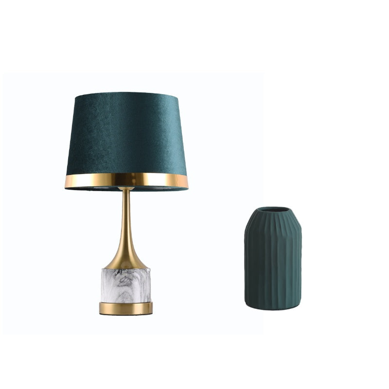 Modern Luxury Bedside Touch Table Lamp displayed elegantly on a bedside table with a warm ambiance.