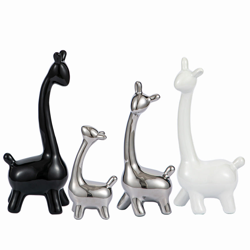 Deer Home Ornament Ceramic Decorative Ornaments